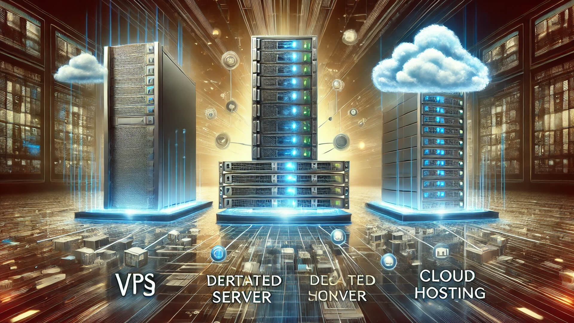 Perbedaan VPS, Dedicated Server, dan Cloud Hosting: Mana yang Tepat?