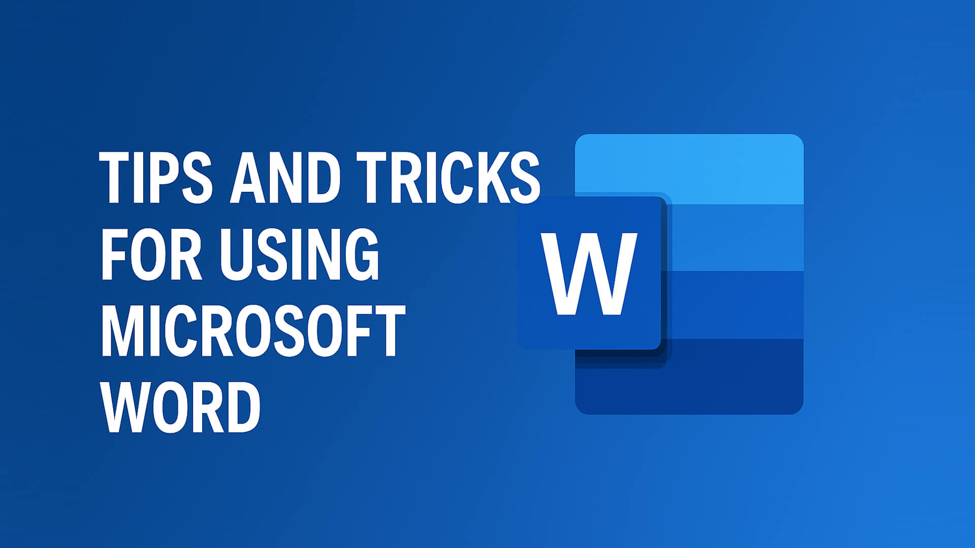 Tips dan Trik Menggunakan Microsoft Word