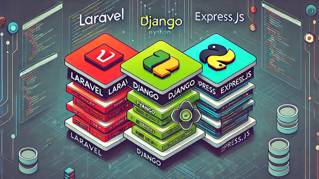 Perbandingan Framework Backend Populer: Laravel vs Django vs Express.js
