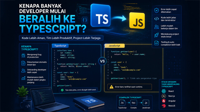 Kenapa Banyak Developer Mulai Beralih ke TypeScript?